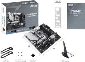 Материнська плата ASUS PRIME B760M-A WIFI