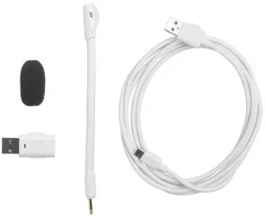 Фото: Гарнітура JBL Quantum 360P Console Wireless White (JBLQ360PWLWHTBLU) № 6 | KTC