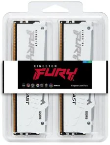 Фото: Оперативна пам’ять Kingston FURY (ex. HyperX) Beast RGB White DDR5 2x32GB (KF560C36BWEAK2-64) № 3 | KTC