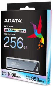 Флешка USB A-Data Elite UE800 256Gb Silver (AELI-UE800-256G-CSG)