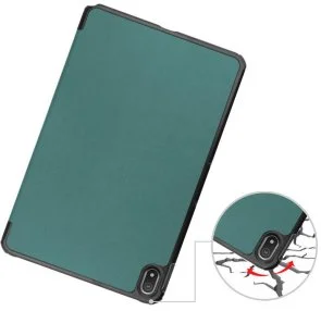 Фото: Чохол для планшета BeCover for Nokia T20 - Smart Case Dark Green (708043) № 5 | KTC