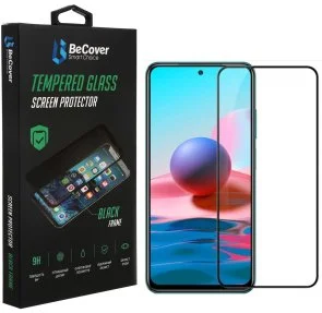 Фото: Захисне скло BeCover for Xiaomi Redmi Note 11 4G/10 5G - Black (707325) № 2 | KTC