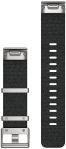 Ремінець Garmin for MARQ - 22mm QuickFit Jacquard-weave Nylon Strap Black (010-12738-21)