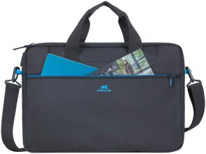 Сумка для ноутбука Riva Case Laptop Bag Black (8057 Black)