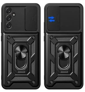 Фото: Чохол BeCover Samsung A14 4G SM-A145/A14 5G SM-A146 - Military Black (709145) № 2 | KTC