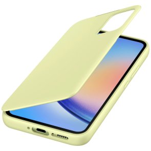 Чохол Samsung for Samsung A34 A346 - Smart View Wallet Case Lime (EF-ZA346CGEGRU)