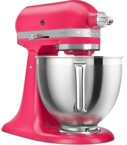 Планетарний міксер KitchenAid Mixer 4.7L - Artisan 5KSM195 Hibiscus (5KSM195PSEHI)