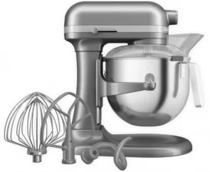 Фото: Планетарний міксер KitchenAid Mixer Bowl-Lift 6.6L - Heavy Duty 5KSM70JPXE Silver (5KSM70JPXECU) № 5 | KTC