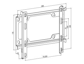 Кронштейн Simpler 28EP Black