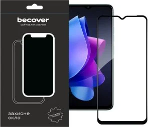 Фото: Захисне скло BeCover for Tecno Spark Go 2023 BF7 - Black (709262) № 3 | KTC