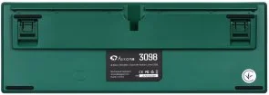 Фото: Клавіатура Akko 3098S London 98Key CS Silver Hot-Swap RGB ENG/UKR White/Green (6925758616836) № 7 | KTC