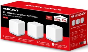 Wi-Fi система Mercusys Halo H30 3PK (Halo H30(3-pack))