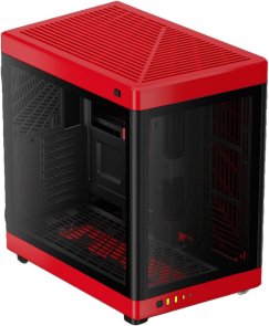 Корпус Gamdias Neso P1 BRBlack/Red with window (4712960138193)