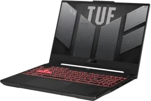 Фото: Ноутбук ASUS TUF Gaming A15 2023 FA507NUR-LP091 Jaeger Gray - 15.6" IPS 144 Гц / AMD Ryzen 7 / 7435HS / DDR5 16 ГБ / PCI-E SSD 512 ГБ / GeForce RTX 4050 № 2 | KTC