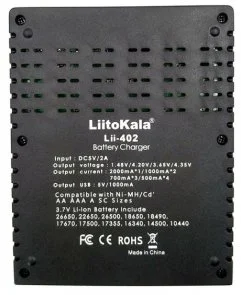 Фото: Зарядний пристрій LiitoKala Lii-402 № 6 | KTC