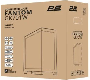Фото: Корпус 2E Gaming Fantom GK701W White with window (2E-GK701W) № 8 | KTC