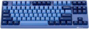 Клавіатура Akko 3087 DS Ocean Star 87Key CS Blue V2 ENG/UKR USB Blue (6925758614252)