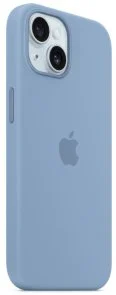 Фото: Чохол Apple for iPhone 15 - Silicone Case with MagSafe Winter Blue (MT0Y3) № 6 | KTC