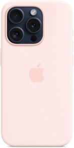 Чохол Apple for iPhone 15 Pro - Silicone Case with MagSafe Light Pink (MT1F3)