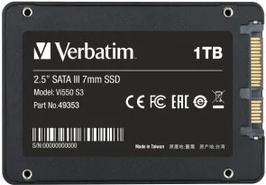 Фото: SSD-накопичувач Verbatim Vi550 S3 SATA III 1TB (49353) № 2 | KTC