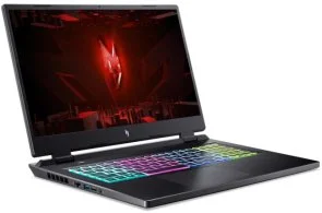 Фото: Ноутбук Acer Nitro 17 AN17-51 NH.QK5EU.001 Black - 17.3" IPS 165 Гц / Intel Core i7 / i7-13700H / DDR5 32 ГБ / PCI-E SSD 1 ТБ / GeForce RTX 4050 № 2 | KTC