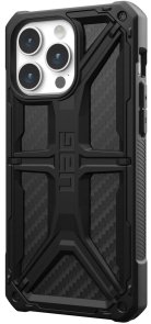  Чохол UAG for Apple iPhone 15 Pro Max - Monarch Carbon Fiber (114298114242)