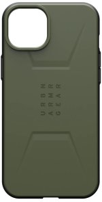 Чохол UAG for Apple iPhone 15 Plus - Civilian Magsafe Olive Drab (114306117272)