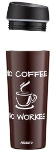Фото: Термочашка Ardesto Coffee Time 450ml Brown (AR2645CB) № 2 | KTC