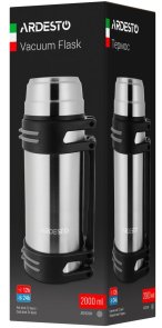 Термос Ardesto Stay Warm 2000ml Stainless Steel AR2620M