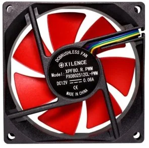 Фото: Кулер Xilence XPF80.R.PWM Red/Black (XF040) № 4 | KTC
