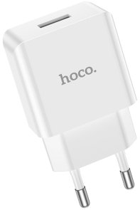 Зарядний пристрій Hoco C106A Leisure White (6931474783882)