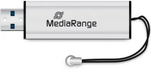 Фото: Флешка USB MediaRange With slide mechanism 128GB Black/Silver (MR918) № 3 | KTC