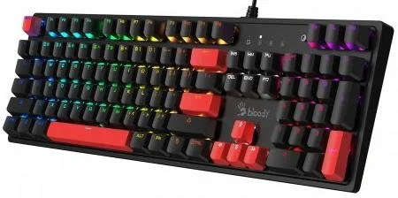 Фото: Клавіатура Bloody S510R BLMS Red Switch USB Fire Black (S510R Fire Black) № 3 | KTC