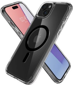 Чохол Spigen for Apple iPhone 15 Plus - Ultra Hybrid MagFit Black (ACS06661)