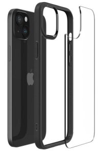 Чохол-накладка Spigen для Apple iPhone 15 - Ultra Hybrid, Matte Black