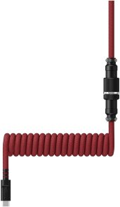 Кабель HyperX Coiled Cable AM / Type-C 1.37m Red/Black (6J677AA)