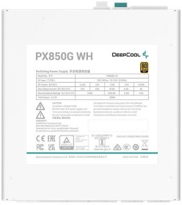 Блок живлення Deepcool 850W PX850G WH (R-PX850G-FC0W-EU)