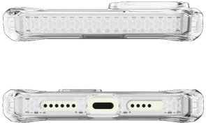 Чохол iTSkins for iPhone 15 HYBRID R Iridescent with MagSafe green (AP5N-HMAUM-IRGN)