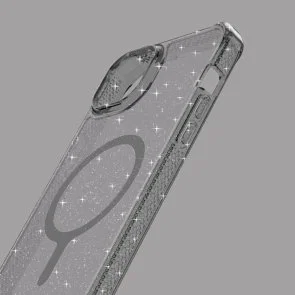 Фото: Чохол iTSkins for iPhone 15 Pro HYBRID R Spark with MagSafe Smoke (AP5X-HBSPM-SMOK) № 6 | KTC