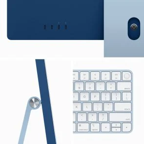 Фото: ПК моноблок Apple iMac 2023 24 Retina 4.5K M3 10GPU Blue (MQRR3) № 4 | KTC