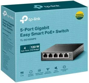 Фото: Комутатор TP-Link TL-SG105MPE № 3 | KTC