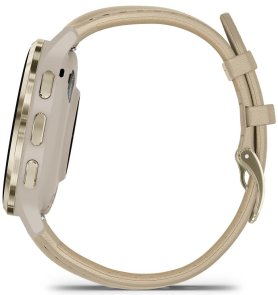 Смарт годинник Garmin Venu 3S French Gray/Soft Gold with Quick Release Leather Strap (010-02785-55)