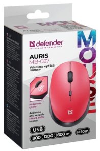 Миша Defender Auris MB-027 Red (52026)