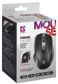 Фото: Миша Defender Prime MB-053 Black (52053) № 5 | KTC
