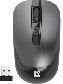 Фото: Миша Defender Wave MM-995 Silent Gray (52993) № 2 | KTC