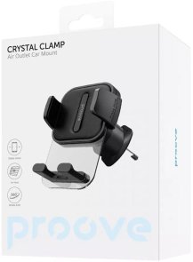 Кріплення для мобільного телефону Proove Crystal Clamp Air Outlet Car Mount Black (CHCC00000001)