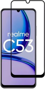 Захисне скло BeCover for Realme C53 - Black (710105)