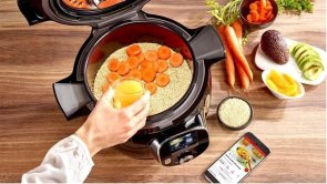 Мультиварка-скороварка Tefal Cook4me plus Connect (CY855830)