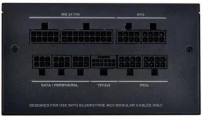 Фото: Блок живлення SILVER STONE 850W DA850R Gold (SST-DA850R-GMA) № 5 | KTC