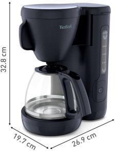 Крапельна кавоварка Tefal Morning Black Knight (CM2M0810)